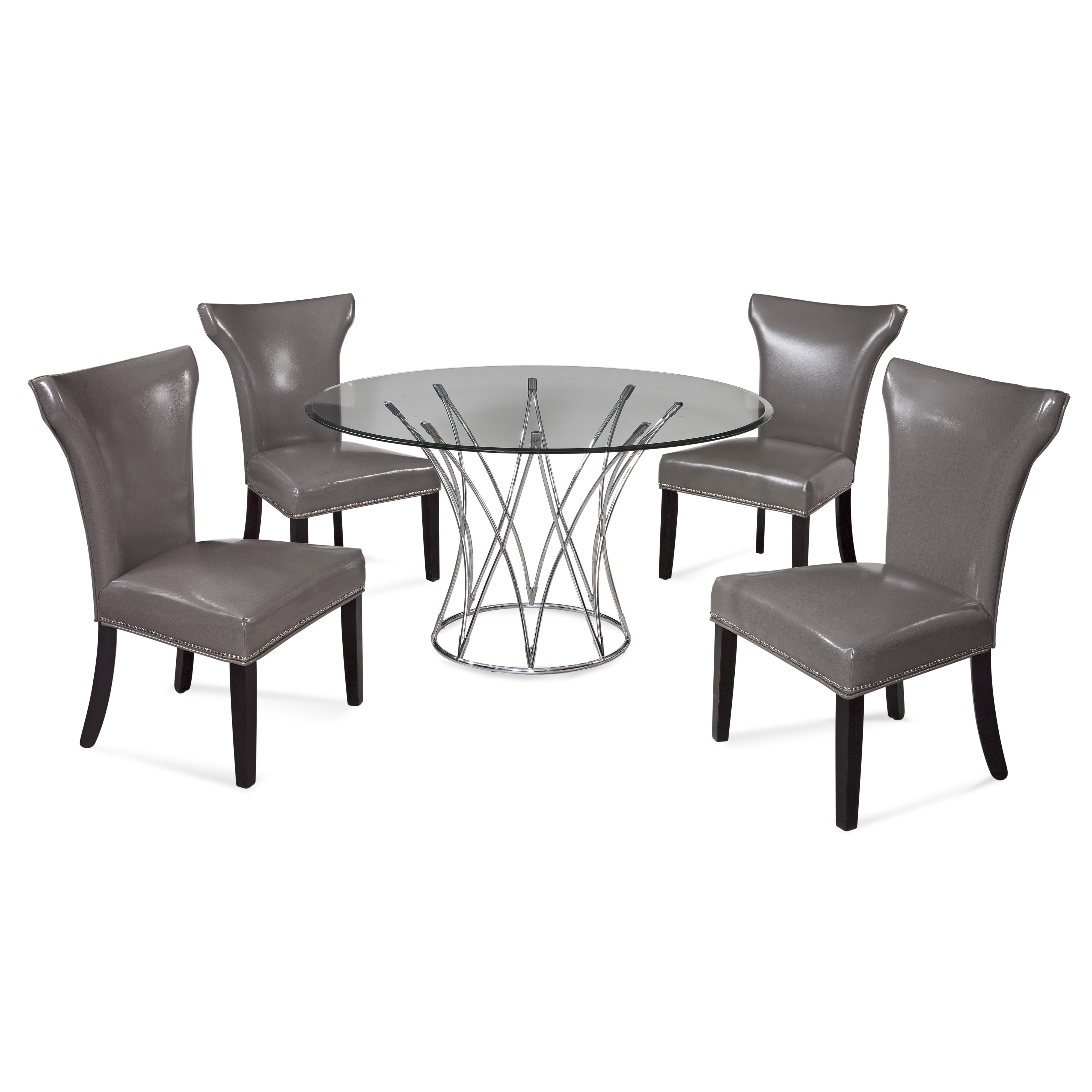 Bassett Mirror Thoroughly Modern 2874000AAA Mercer Casual Dining Set